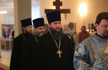 Праздничная служба c митрополитом Кириллом