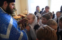 Праздничная служба c митрополитом Кириллом