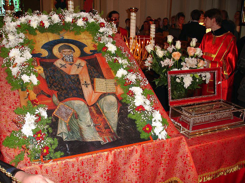 В Екатеринбург прибудет ковчег с мощами святителя Спиридона Тримифунтского